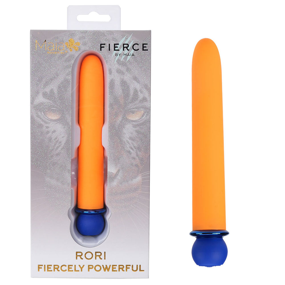 Maia RORI - Orange - Orange 15.2 cm USB Rechargeable XL Bullet Maia Toys